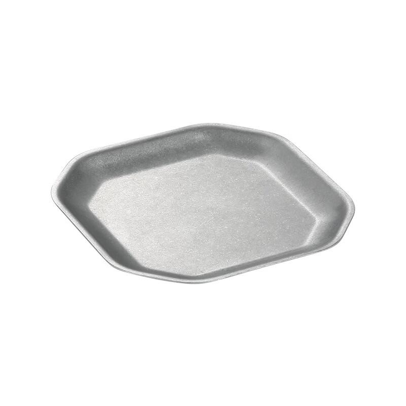 ZISIZ Stainless Steel Octagonal Serving Plate