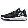 All Star BB Jet Between The Lines Round Toe Lace-up Non-slip Wear-resistant Mid-top Basketball Shoes Unisex Black Blue