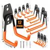 Heavy-Duty Metal Hooks High-Strength Storage Hooks for Bikes Garage Garden Tools