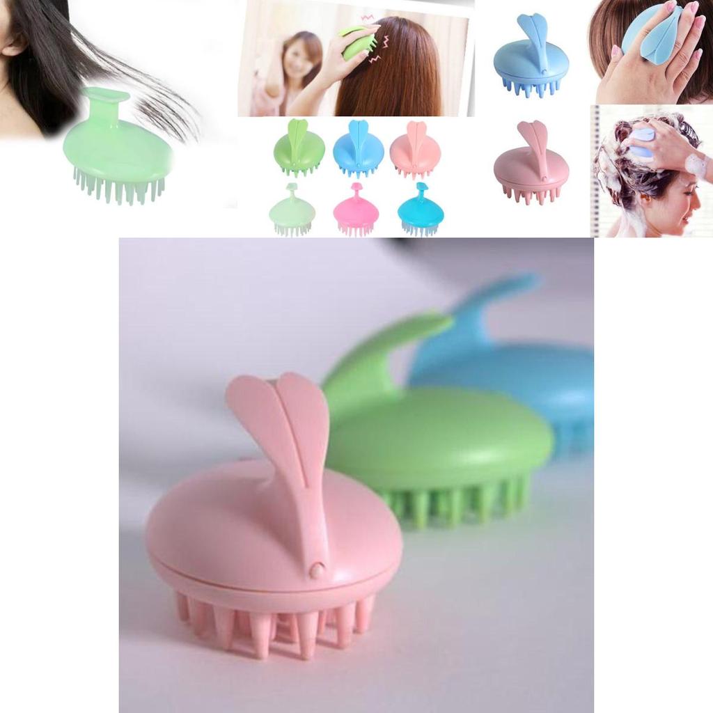 High-quality Plastic Massage Hair Brush With Pp Eva Material For Relaxing Scalp