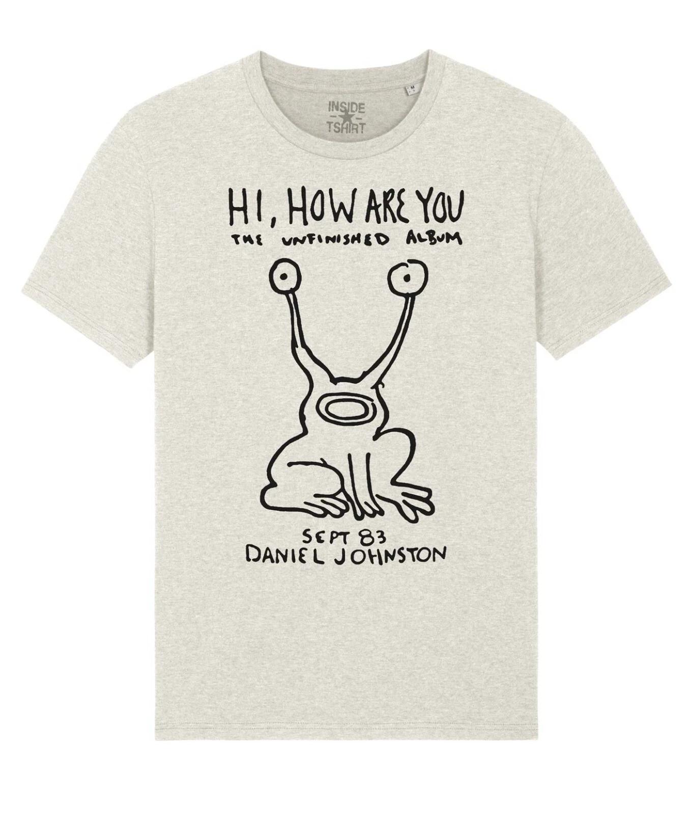 Daniel Johnston Jersey Hi, How Are You Kurt Cobain Nirvana T-Shirt L