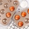 12 Cavity Chestnut Shaped Bakeware Carbon Steel Chocolate Pan  Bakery Catering