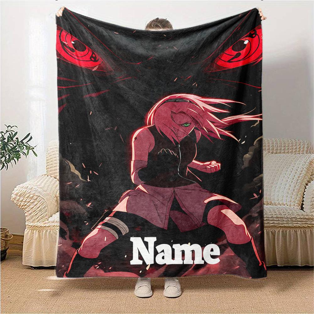 Custom Name Rogue Shinobi'S Awakening Party Blanket For Couch Bed Plush Cozy Fuzzy Blanket Super Soft Warm Blankets For Fall And Winter 0916189