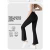 Shark Pants Flared Pants, High Waisted Elastic Casual Pants, Micro Flared Yoga Pants Women's Pants