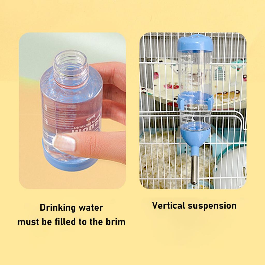 Hörcsög Vízadagoló Kisállat Napi Szükséglet 80ml