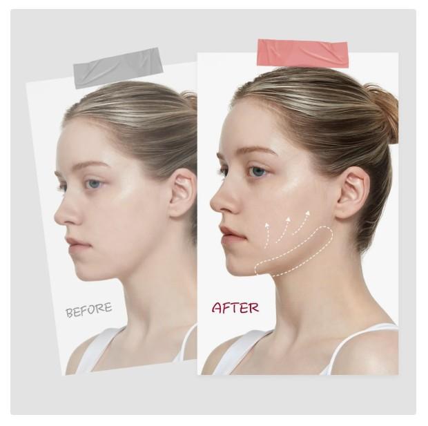 ROUND LAB Camellia Deep Collagen V Lifting Gel Maske Blatt 4 Stück