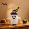 Cute Ghost Keychain Pendant Halloween Plush Keychain Spooky Stuffed Toy for Backpack Gift Party Keys Soft Mini Doll Bag Charm Festive Kids