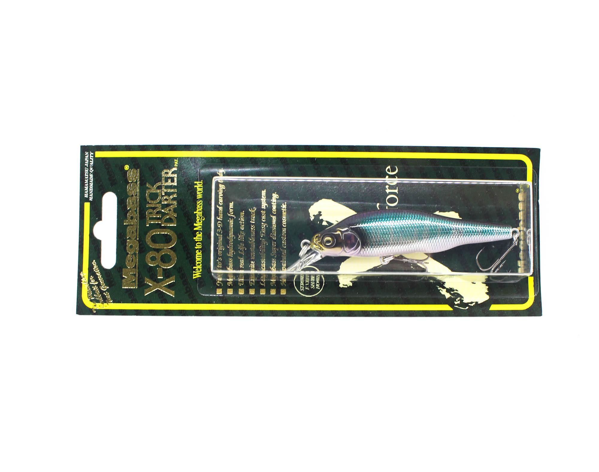 Megabass X-80 Trick Darter Воблер-суспендер M Синяя спинка Оикава (8479)