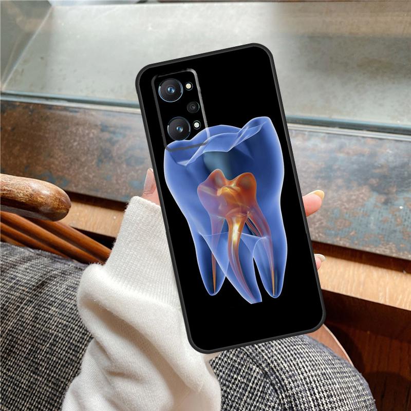 The Dentist Tooth Case For Realme 15 Pro GT7 GT6 11 12 13 14 Pro Plus C55 C51 C53 C35 C33 C61 C65 C67 C71 C75