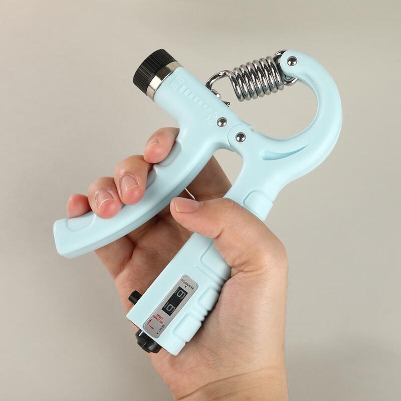 Adjustable Hand Grip Strengthener with Counter