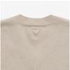 Ami Uks234 Kn0028 721 Ami De Coeur TOne On TOne Heart Logo V Neck Public Knit