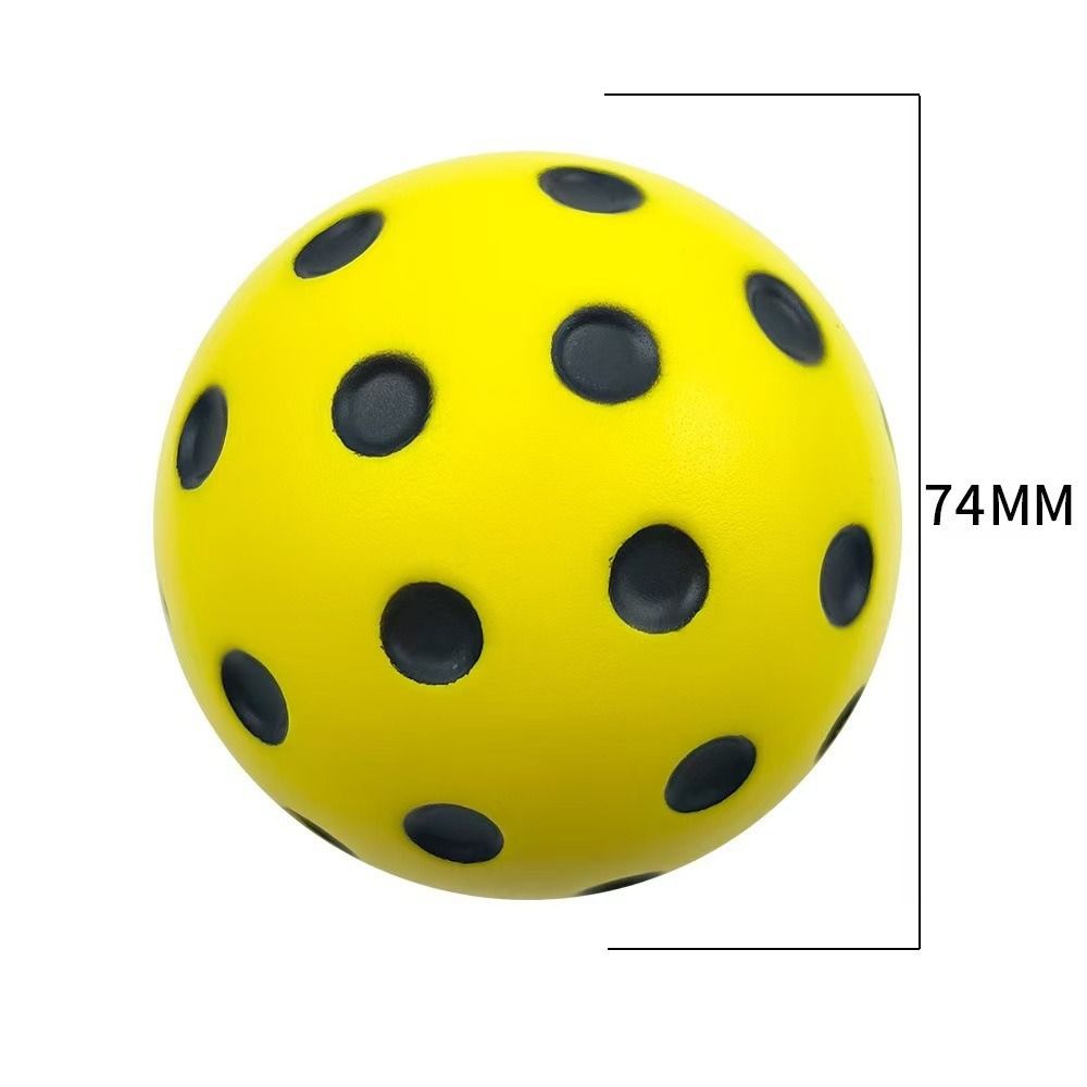 Simulated Anti-stress Squeeze Pickleball Balls High Bounce Quiets Bounce Ball  Fidget Toy