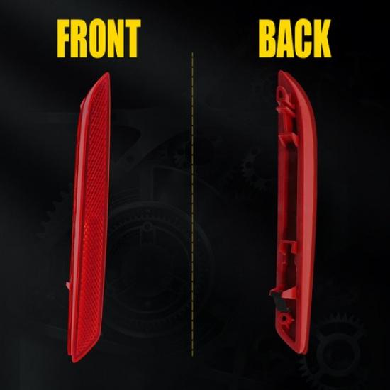 RH Rear Bumper Reflector Red Housing For Fit CR-V 2012-2014 Honda Acura TSX Base