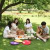 Candy Color Seat Cushion Simple Fabric Sponge Cushion Round Chair Cushion  Outdoor Picnic