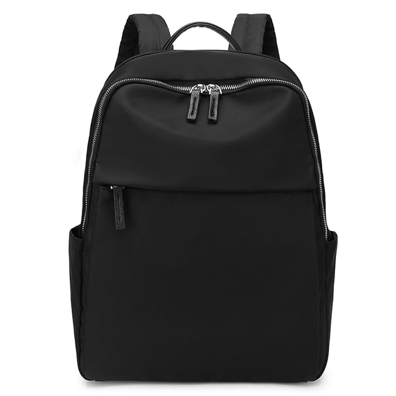 

[Ladyfan] business backpack ladies lightweight large capacity waterproof commute PC A4 storage Fashionable For work Travel compatible (black L)