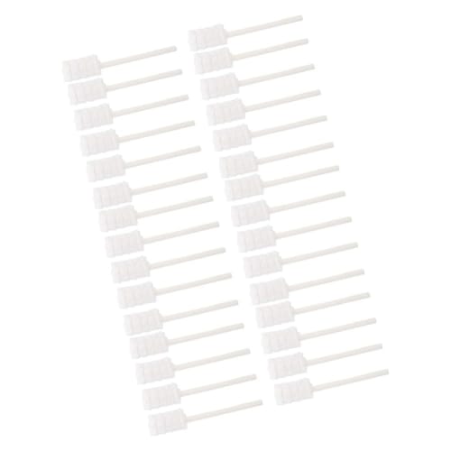 Laeosith Baby Oral Cleaning Cotton Swabs with Baby Tan Coating for Cleaning Oral Fluids in Young Children