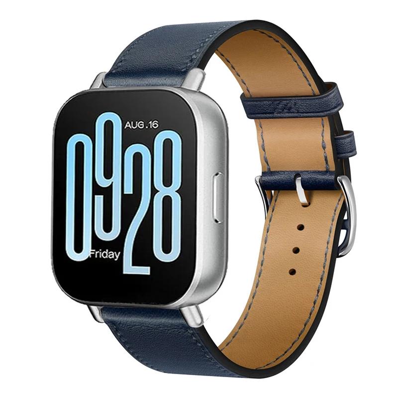 Leather Bracelet Loop For Realme Watch 5 Wrist Strap Accessories 22mm Correa For Realme Watch S2/3 3Pro S SPro/2 2 Pro Watchband