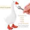 Duck Magnet, Resin Artwork, Decorative Items for Living Room, Study, Entranceway, Key Hanger, Ornament