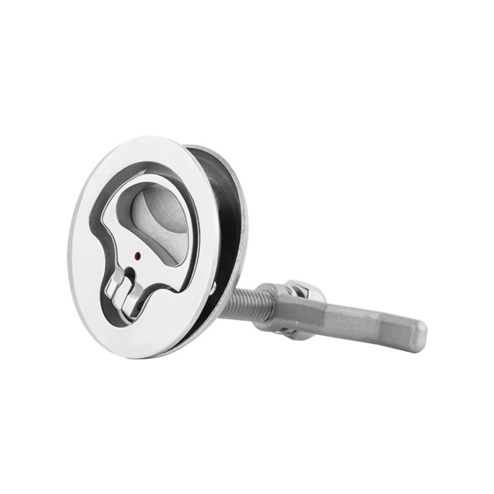 316 Stainless Steel Hatch Lock Corrosion Resistance Ring Hardware Lift Handle Compartments
