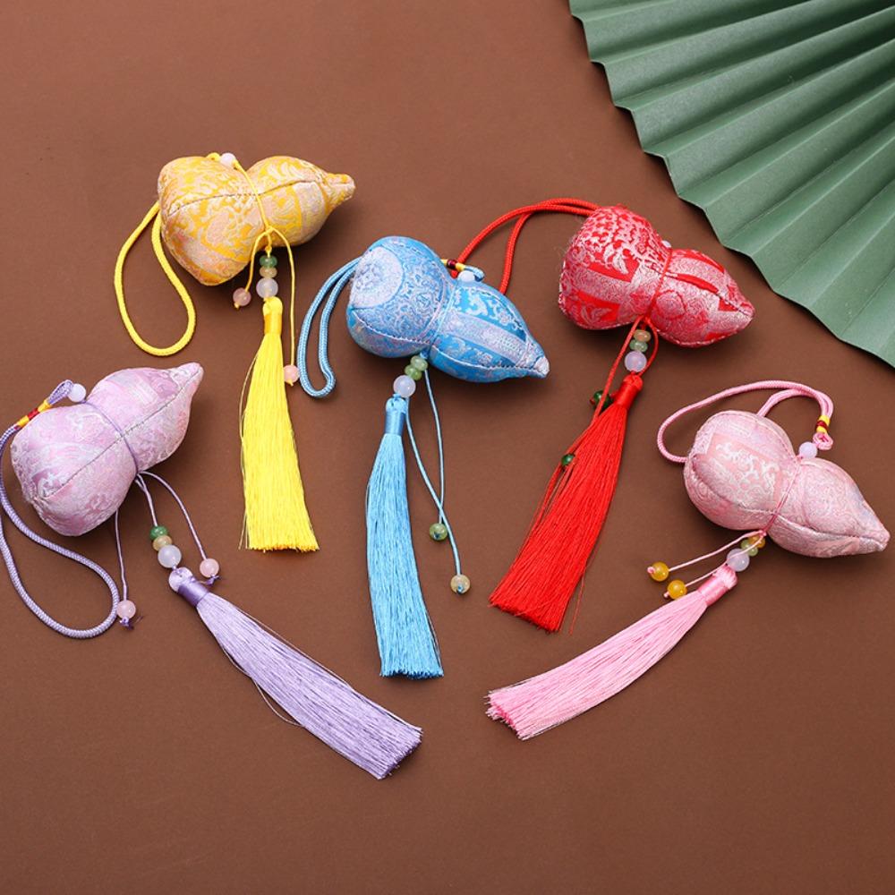 With Tassel Gourd Brocade Embroidered Bag Chinese-style Gourd Scented Pouch  Dragon Boat Festival