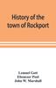 Libro History of the Town of Rockport