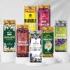 MODRÝ ČAJ - Květina Clitoria ternatea, Růže, Měsíček (25g každý), Ibišek (50 g), Heřmánek, Levandule, Jasmín (30 g každý) | 215g | Na bázi květin | Vlastnost