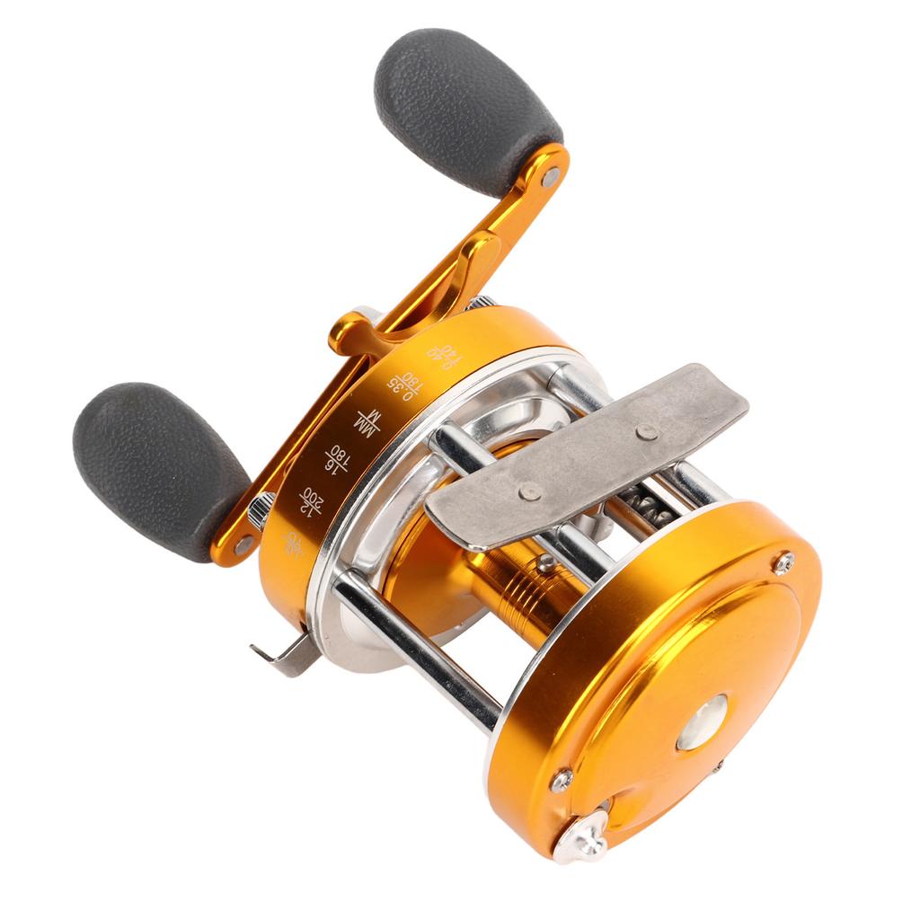 Metal Fishing Reel Soft Grip Powerful All Metal Fishing Lure Reel for Inshore Boat Freshwater