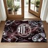AC Milan Design Crystal Velvet Rug Soft Decorative Mat for Bedroom Entrance