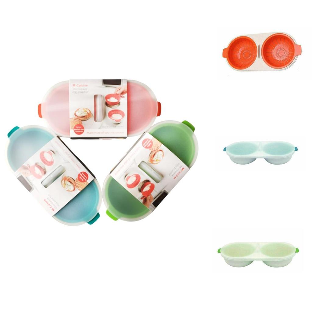 Cuiseur d'œufs à la vapeur en PP de qualité alimentaire, pour faire de délicieux œufs pochés en quelques minutes