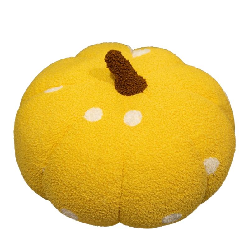 

Nordic Style Plush Polka Dot Vegetable Shaped Cushion For Home Decoration 20cm/7.87in жёлтый