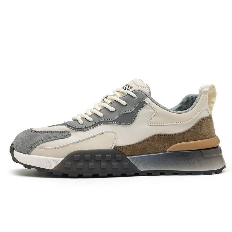 Trendy brand men's shoes spring new dad shoes air cushion soft sole heightening men's sports and leisure shoes men's running 2283