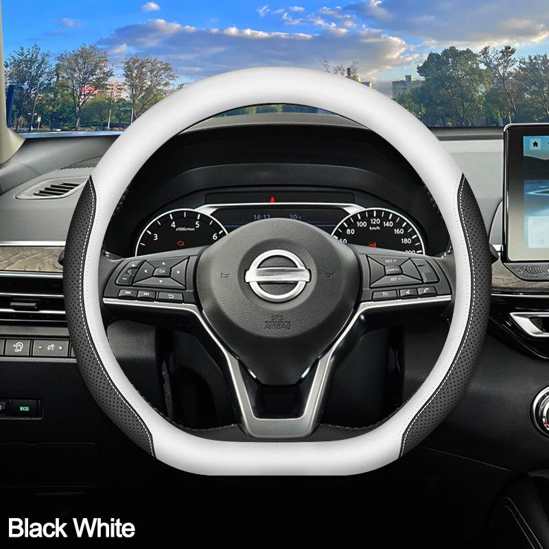 Car Steering Wheel Cover Wrap For Nissan Teana X_trail Qashqai 2019 2020 2026 2026 2026 2026 2026 Auto Braid On Steering-wheel