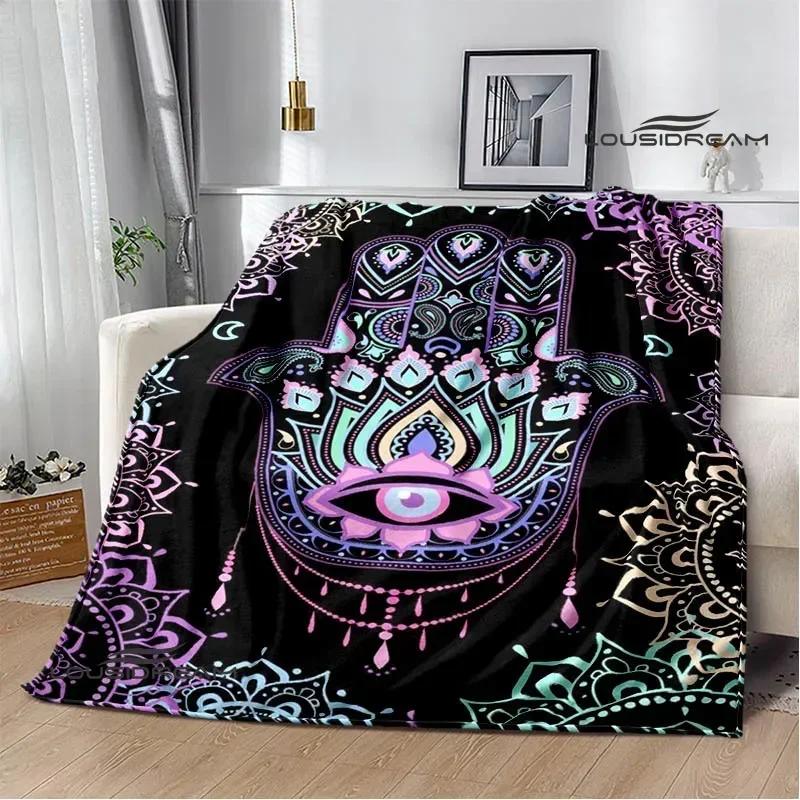3D Fatima-Hand Aufgedruckte Decken Modische Warme Decke Weiche Und Bequeme Decke Haus Reise Decke Geburtstagsgeschenk