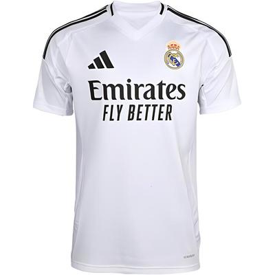 adidas Real Madrid 24/25 Home Soccer Jersey Asia Sizing 'White' Men's IU5011