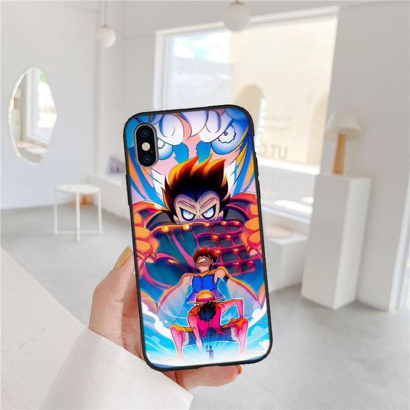 One Piece Luffy Soft Shell Phone Case for Xiaomi Poco C40 C50 C51 C55 C65 C71 C75 F3 F5 F6 F7 M2 M3 Pro Ultra