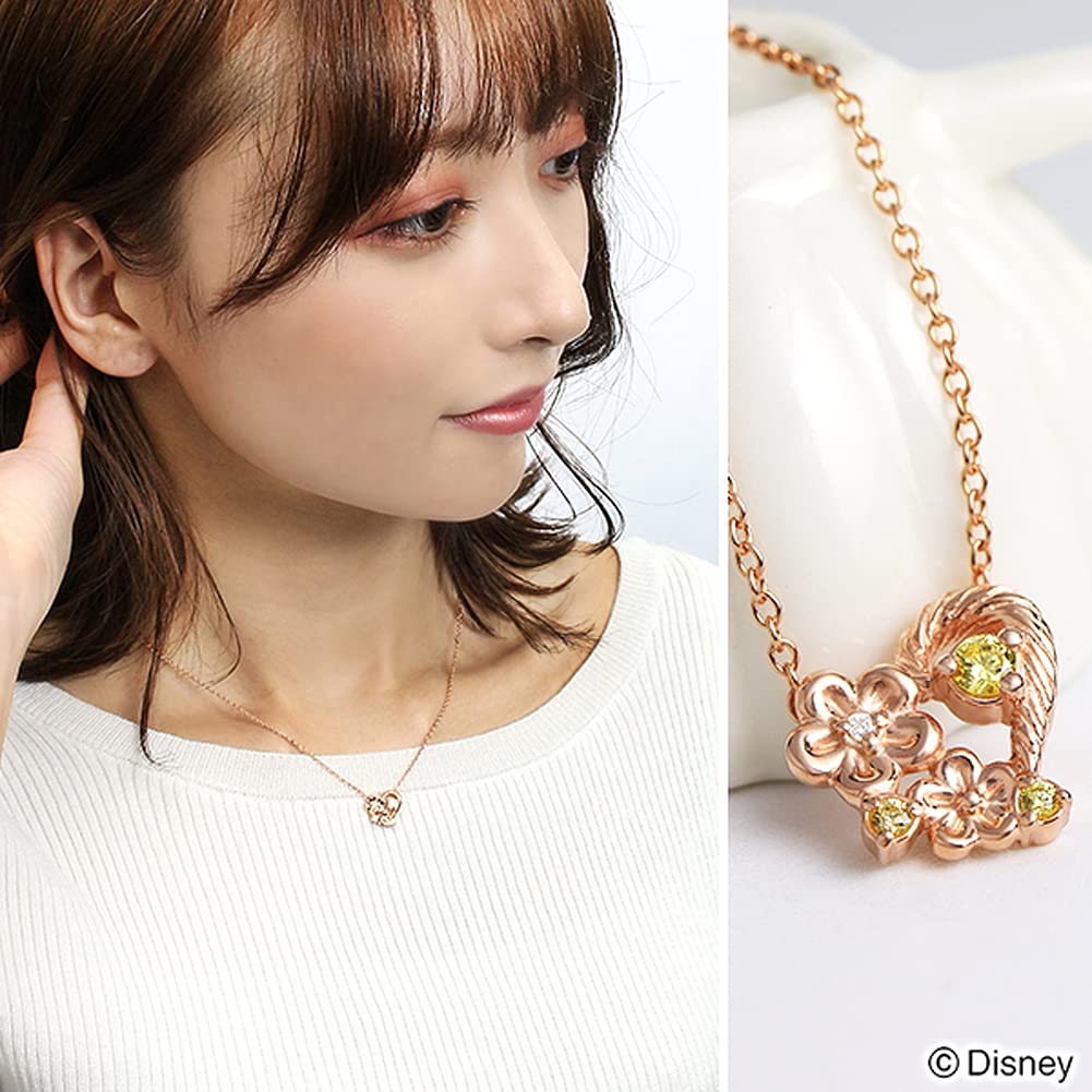 Disney Rapunzel Necklace, Official Tangled Merchandise, 925 Sterling Silver, Limited Edition (300 Pieces)