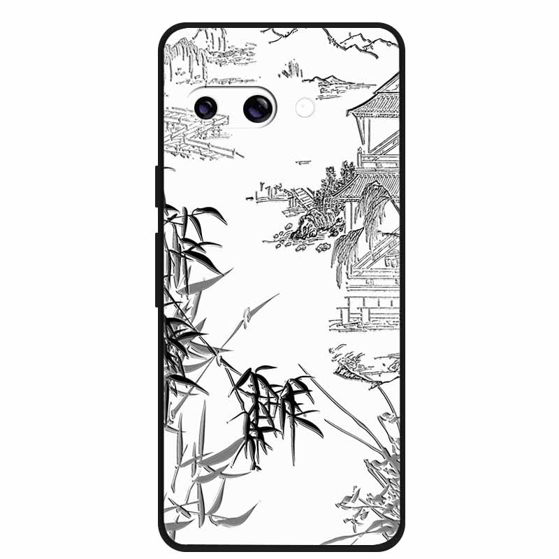For Google Pixel 9A 5G Case 3D Relief Flower Emboss Soft Silicone various Flower Cartoon Cat Cover For Google Pixel 9a TPU Cases