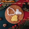 Christmas Series Cookie Mold Durable Cartoon Gingerbread Man Santa Claus Cartoon Mini Multi Style Home DIY Baking Tool