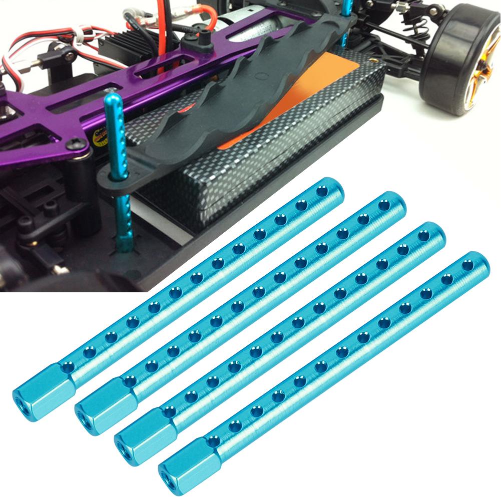 4Pcs Aluminum Alloy RC Car   Column Accessory Spare Parts Fit for   1Celsius10 122037