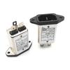 CW1D-10A-T Powers Filter IECs 320 C14 Male Sockets for Stable Powers Supply In Offices