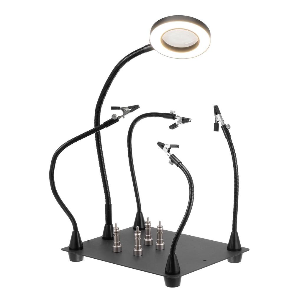 PATIKIL 40cm Mikrofon M10 Metall Universell Flexibler Schwanenhals Schlauch Multifunktional DIY Schwarzer Schwanenhals, Gewinde, Schlauch, Arm, Verlängerung, Verwendung,