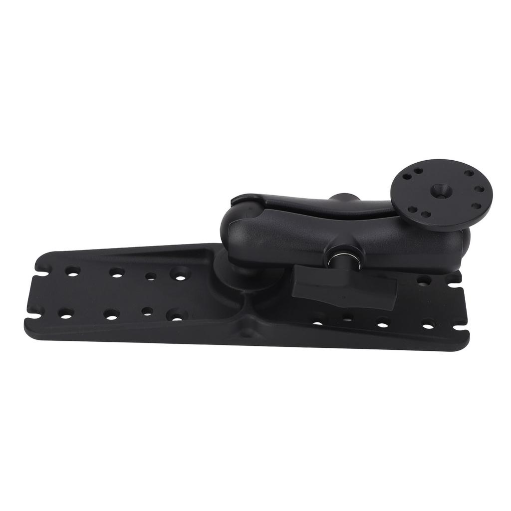 1.5 Inch Ball Fish Finder Mount Marine Electronic Mount Universal Mounting Plate with Ball Adapters for Boat Kayak