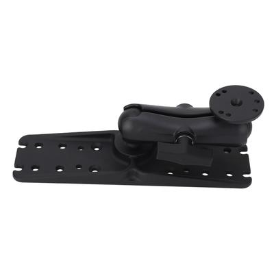 Suporte para Fish Finder de Bola de 1,5 Polegadas Suporte Eletrônico Marinho Placa de Montagem Universal com Adaptadores de Bola para Barco Caiaque