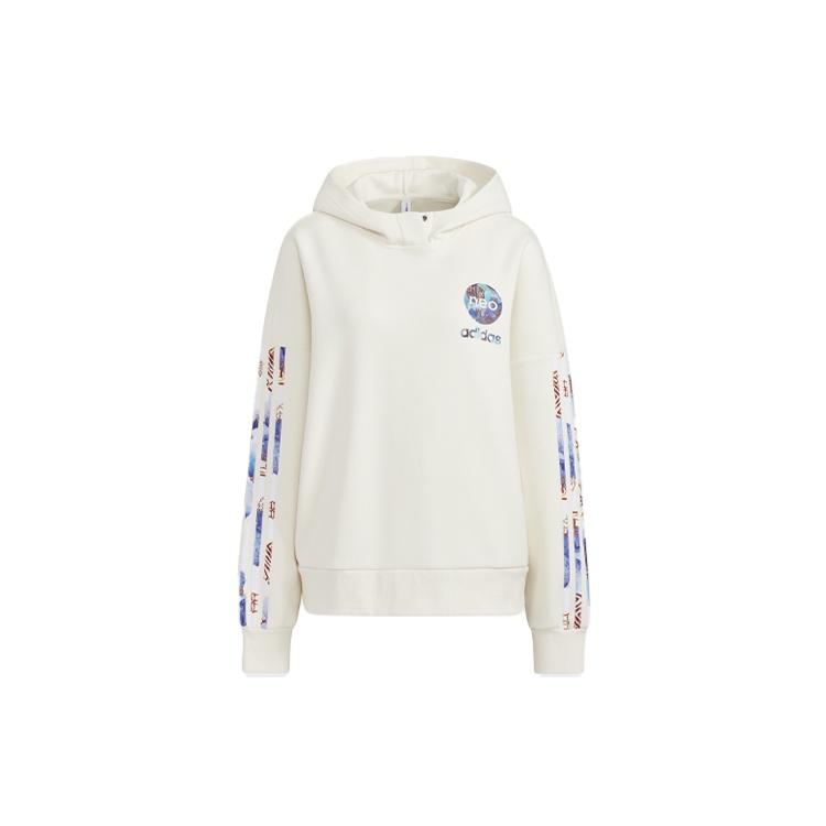 (WMNS) adidas Neo CNY Hoodies  White  Women s HM7483 L