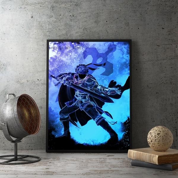 Watercolor Oil Painting Posters and Printmaking Living Room Decorative Wall Art