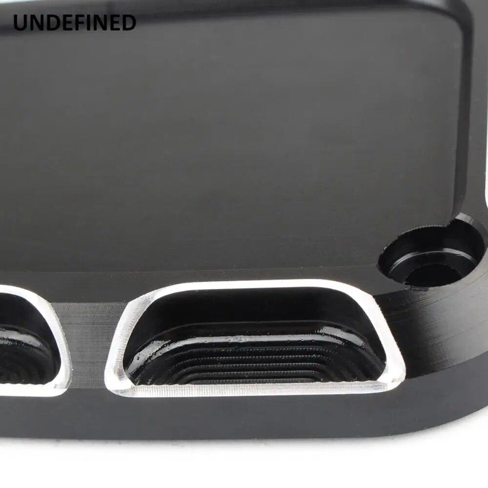 Motorcycle Brake Master Cylinder Cover For Harley Touring V-Rod Night Rod Road King Ultra Street Electra Street 2017 Front Rear