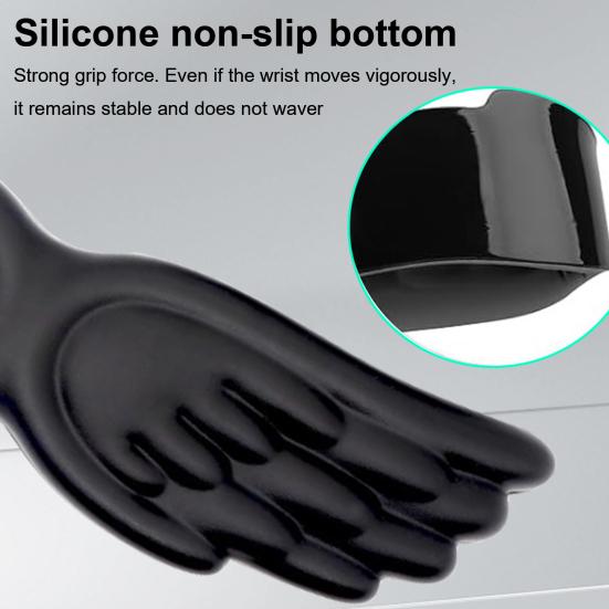 Angel Wing Keyboard Wrist Rest Ergonomic Wrist Support Pad Silicone Mouse Wrist Rest Laptop Wrist Cushion for Office Gaming