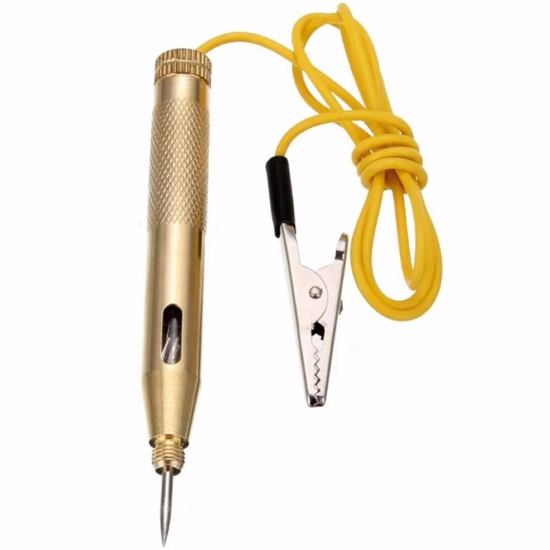 Practical New Test pens Car Circuit Fuse Electrical Testers Voltage Tester 6V/12V/24V Probe Pen Pencil Test Light Fuse Holders1