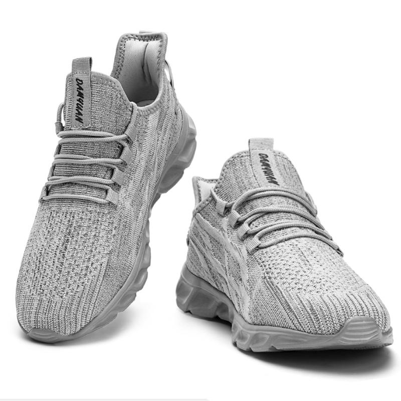 Móda Fujeak Lehké ležérní tenisky pro muže nadměrné velikosti Unisex obuv Prodyšné pohodlí Pánská obuv Protiskluzová minimalistická obuv