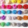 Needle Felting Kit Bright Colors Wool Soft Eco Friendly Safe Easy Operation Felting Kit for Kids Parents Gifting
